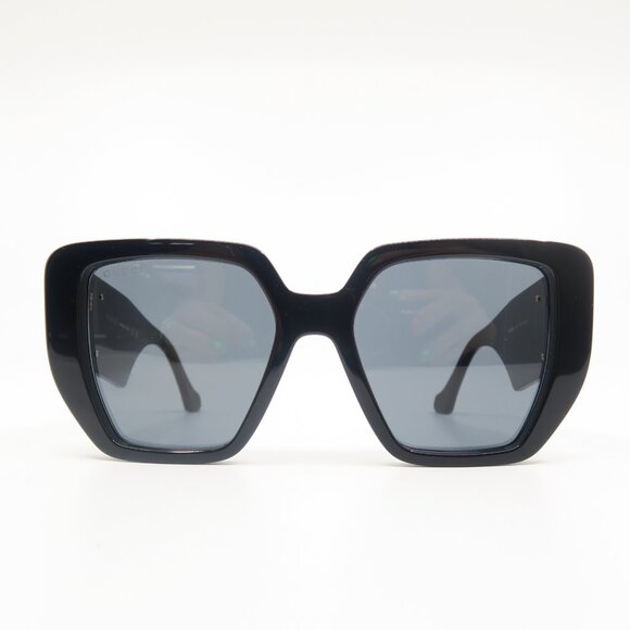 Gucci GG0956S 003 54mm Black and Gold Logo,  New Women's Sunglasses. - Picture 2 of 8